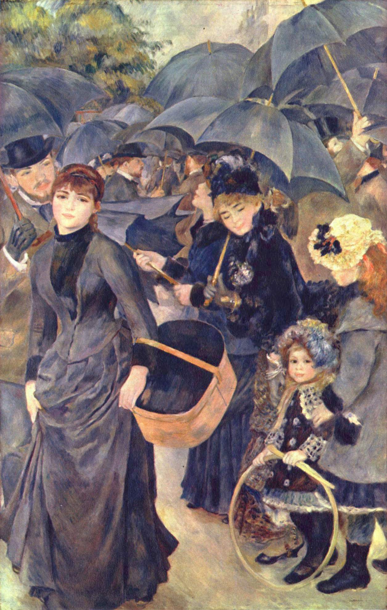 "Los paraguas" de Pierre-Auguste Renoir