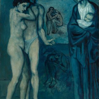 Pablo Picasso. «La Vie» 196x129 cm Óleo sobre lienzo 1903